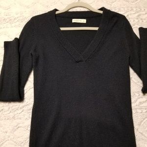 Abercrombie & Fitch navy v-neck sweater